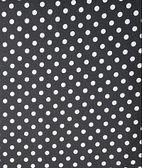 Black and white polka dot