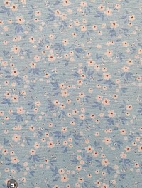 BLUE DITSY FLORAL