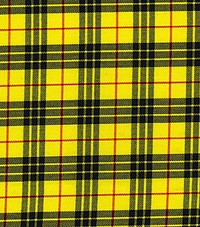 Yellow & Red Tartan