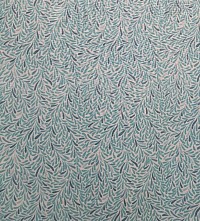 Blue Leaf Print